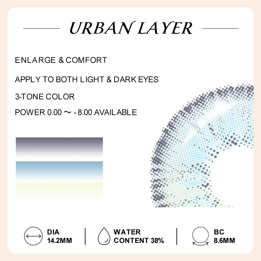 Urban Layer Blue Grey | US Ready Stock