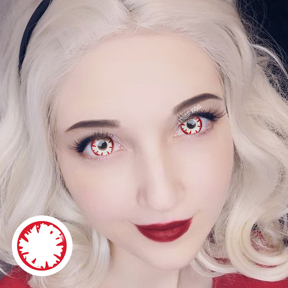 INCUBUS Red Cosplay Contacts