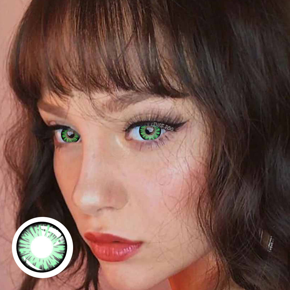 Miracle Times Green Cosplay Contacts