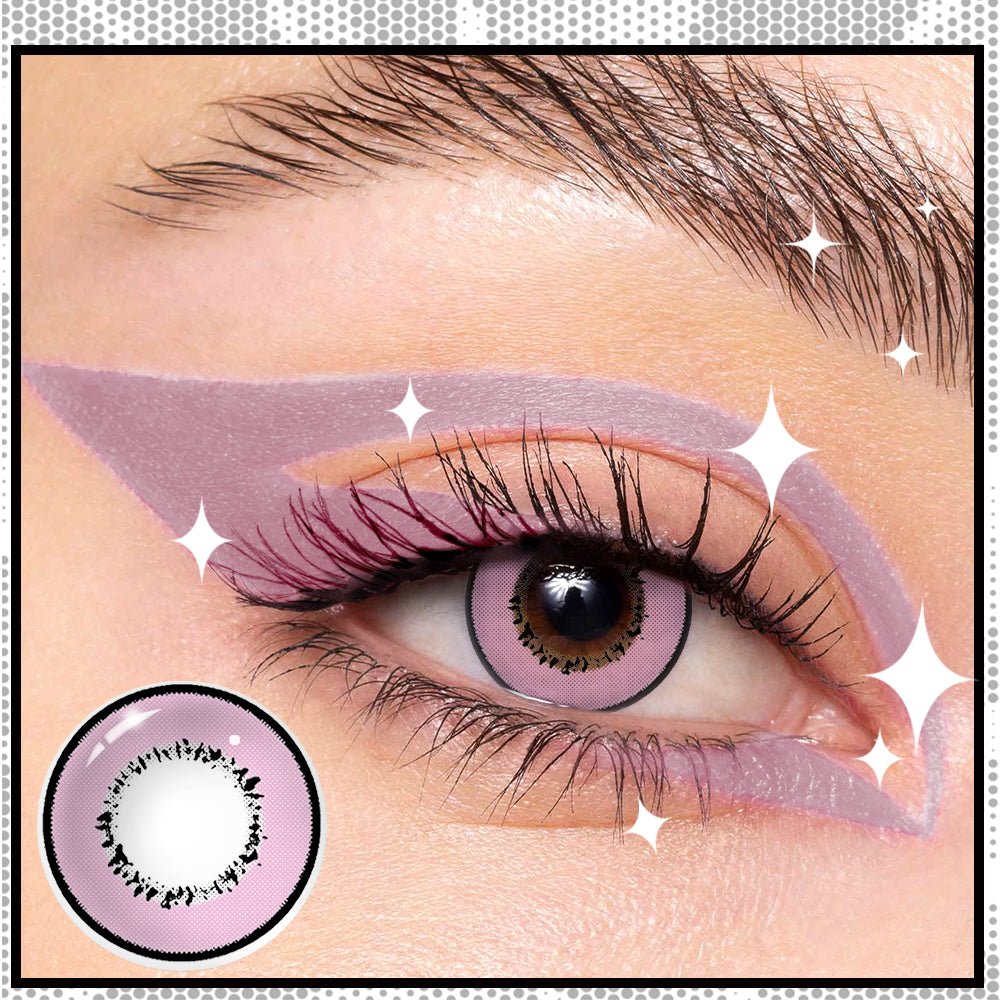 Element Pink Cosplay Contacts