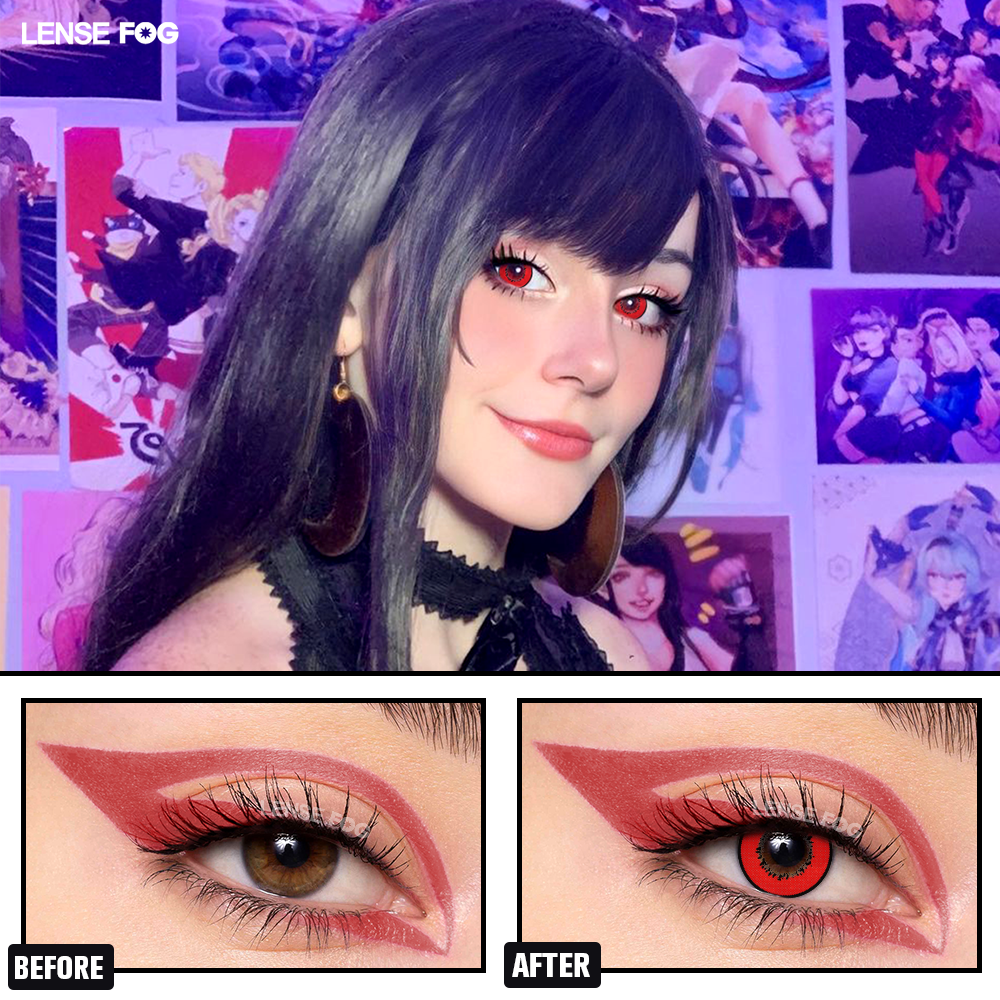 Element Red Cosplay Contacts
