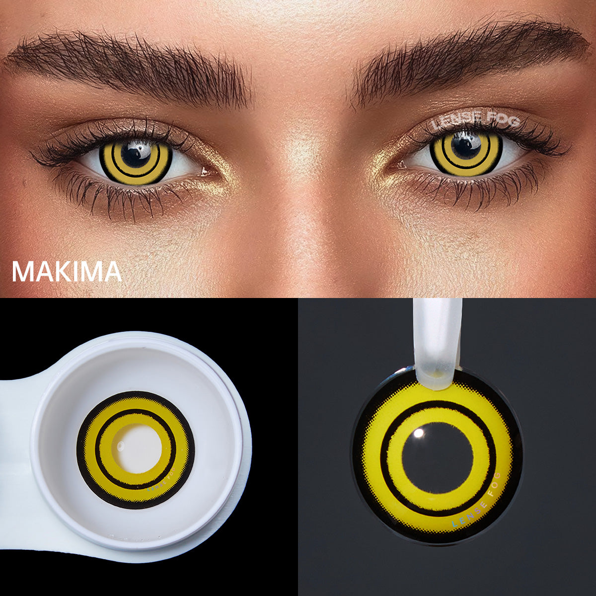 Makima Cosplay Contacts