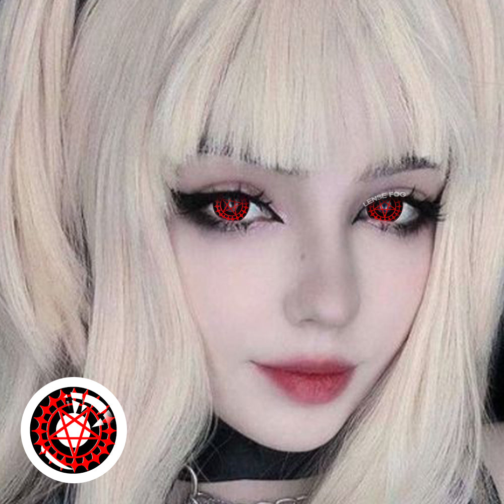 Ciel's Black & Red  Cosplay Contacts