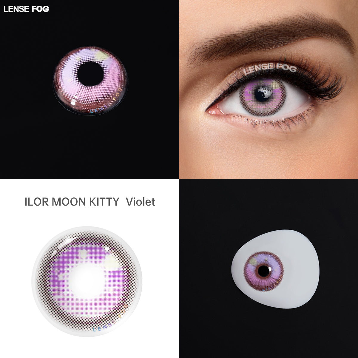 SAILOR MOON KITTY Violet Cosplay Contacts